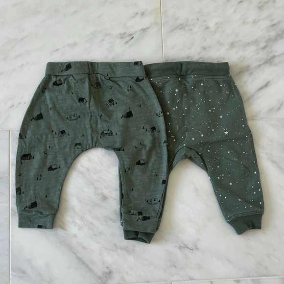 Rylee + Cru Set of 2 Pants 3-6M - Picture 2 of 2